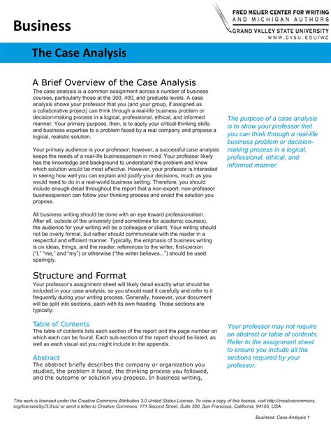 Case analyzer .